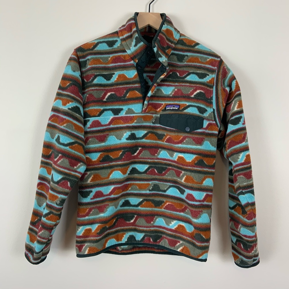 Patagonia Synchilla Snap-T Pullover Delta Cinder